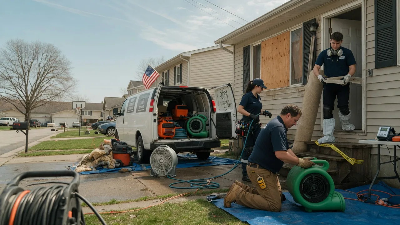 Water Damage Restoration in Leslie, MO near me